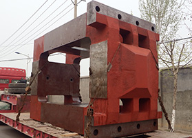 6件四柱牌坊从铸钢件加工厂成功发货
